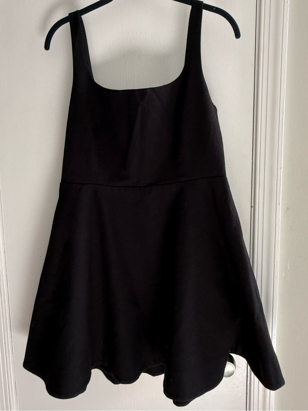 Theory Black Sleeveless Fit-and-Flare A-line Little Black Dress Dress Size 10